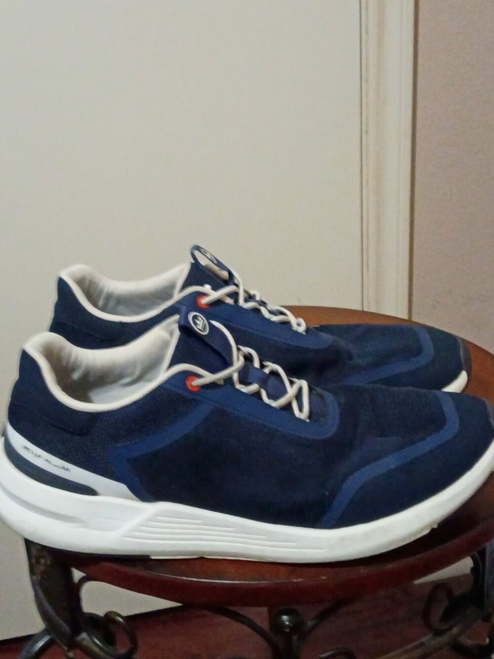 Peter Millar Crown Sport Camberfly Men Size 10 Blue Athletic Shoes MA23EF30